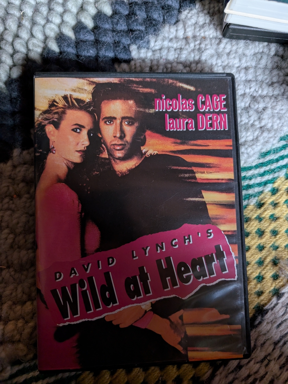 David Lynch's Wild at Heart DVD - Pink Cover